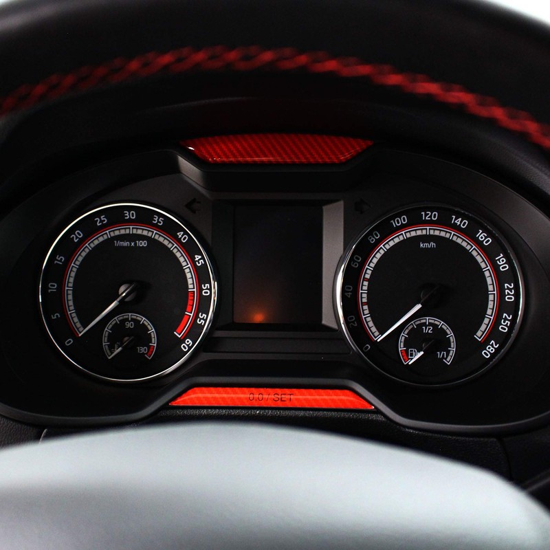 Gel stickers for speedometer / electronic instrument cluster for multimedia