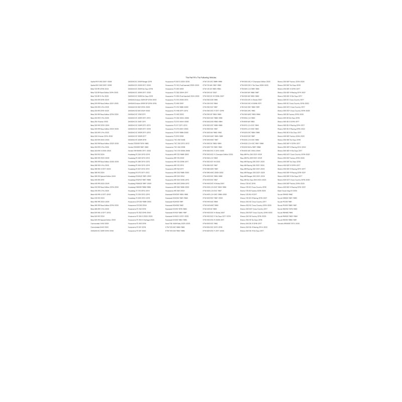 120/100x18 Shinko R525 Hybrid Cheater Tire for Husqvarna TE 410