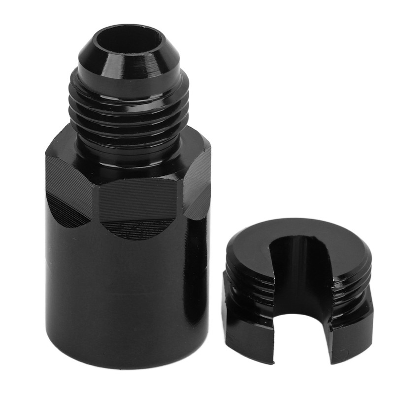 6AN to 1/4in Hose Fuel Line Fitting Adapter Quick Disconnect