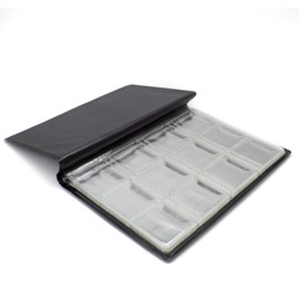 [Unbranded Product] High Quality Coin Collecting Storage Collection Album 120 Holder Money Pocket Mini (Blue)