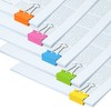 Rapesco FBC32COL 32 mm Foldback Clips, Assorted Colours, Pack of