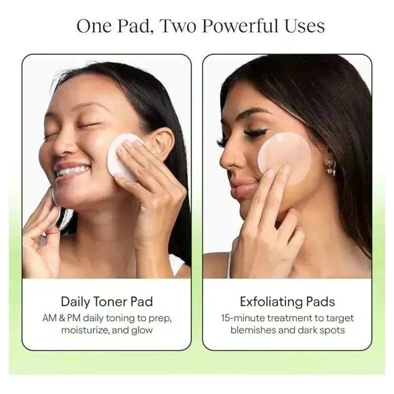 Almohadillas Tonificante Faciales Crema Hidratante 100 Pieza