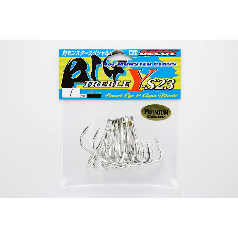 Katsuichi Y-S23 Premium Decoy Big Treble #10/0