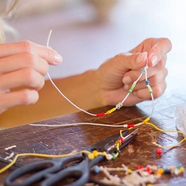 Milisten 1000 Piezas Espaciadores Redondos Lisos Accesorios De Bricolaje Cuentas Espaciadoras Sueltas Para Pulseras Collares Diy Con Agujero Ligero Para Manualidades Y Decoración
