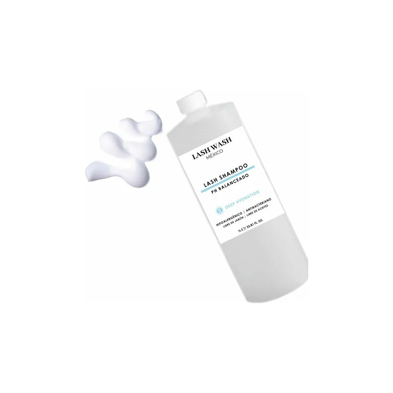 2 Litros De Lash Shampoo Profesional Espumero De Regalo