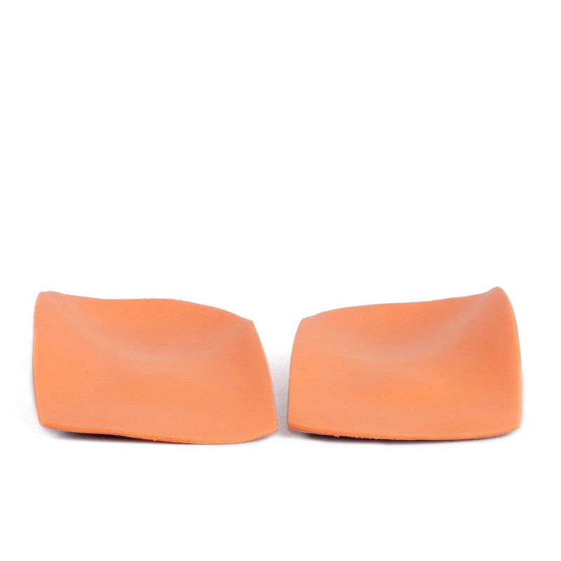 Memo 3/4 Length Orange Arch Support Insoles, 22-24 (6.5 Toddler