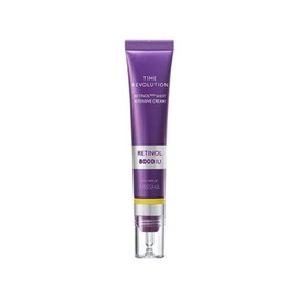 Missha 미샤 타임 레볼루션 레티놀 8000샷 집중크림 25ml Missha Time Revolution Retinol 8000 Shot Intensive Cream 25ml