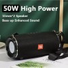T&G BIG 50W High Power Bluetooth Speaker Waterproof Portable Column