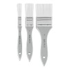 Liquitex Basics 3699369 Synthetic Brush Set, 3 Flat Brushes -