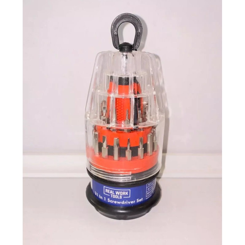 Real Work Tools SCREWDRIVER SET REPAIR KIT ~ REAL WORK
