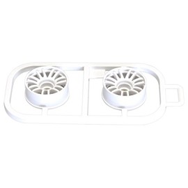 Kyosho MZH131W-N15 Multi-wheel II Narrow/Offset 1.5 (White/RE30/2 Pieces) Parts for RC
