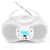 Boombox Portable CD Player, Boombox CD Player Combo for Kids,