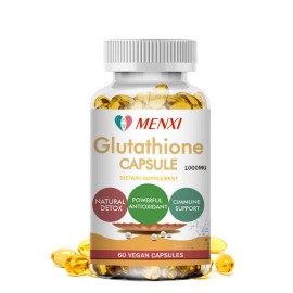 MENXI Skin Whitening with L-Glutathione Dark Spot Brightening Capsules Highest Potency