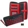 VISCONTI Bora Bora Collection Amour Leather Zip Wallet RFID Blocking