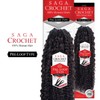 Saga Human Hair Crochet Braids Pre Loop Type Super Curl