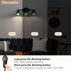 vivihobb 3 Light Plug in Track Lighting Kit,Modern Plug in