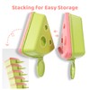 6 Pack Popsicles Molds with Sticks,Reusable Popsicle Molds,Homemade Popsicle Holders