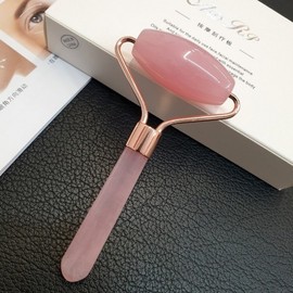 Beauty Care Pink Jade Roller Facial Massage