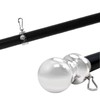 Grace Alley Flag Pole Tangle Free Spinning 6 Ft Flagpole