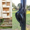 Dock Cleats 10 inch With Bolts,Hot Dipped Galvanized Cast Iron