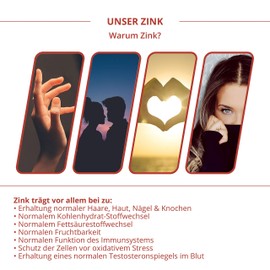 EXVital Zinc Bisglycinate (Zinc Chelate), 25 mg Elementary Zinc per Daily Dose, 365 Vegan Tablets as Annual Supply, High Bioavailability - High Dose, Laboratory Tested