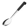 Vogue Professional Black-Handled Large Serving Spoon | 340mm | Stainless