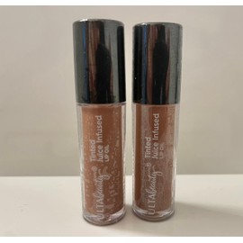 Ulta Beauty Tinted Juice Infused Lip Oil ~ Travel Set of 2 ~ Buff Babe
