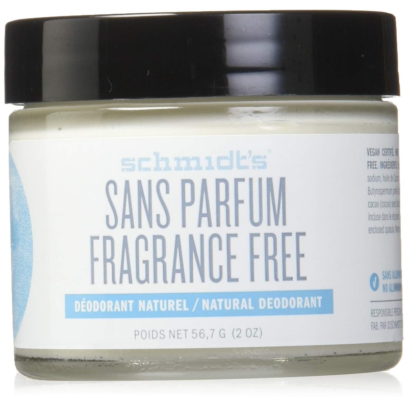 Schmidt's Natural Deodorant, Fragrance-Free, 2 Ounce