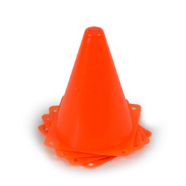 Voodans Triangle Cone Marker Cones 18cm/23cm Soccer Cone Set of 16 (18cm)
