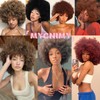 MYCNIMY Afro Wigs for Black Women 70s Afro Curly Wigs