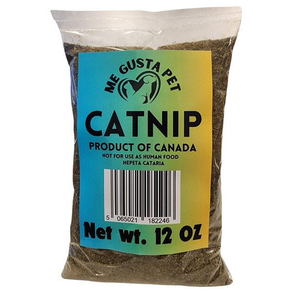 ME GUSTA PET Catnip Stalkless Dried Ground Premium Bulk Bag
