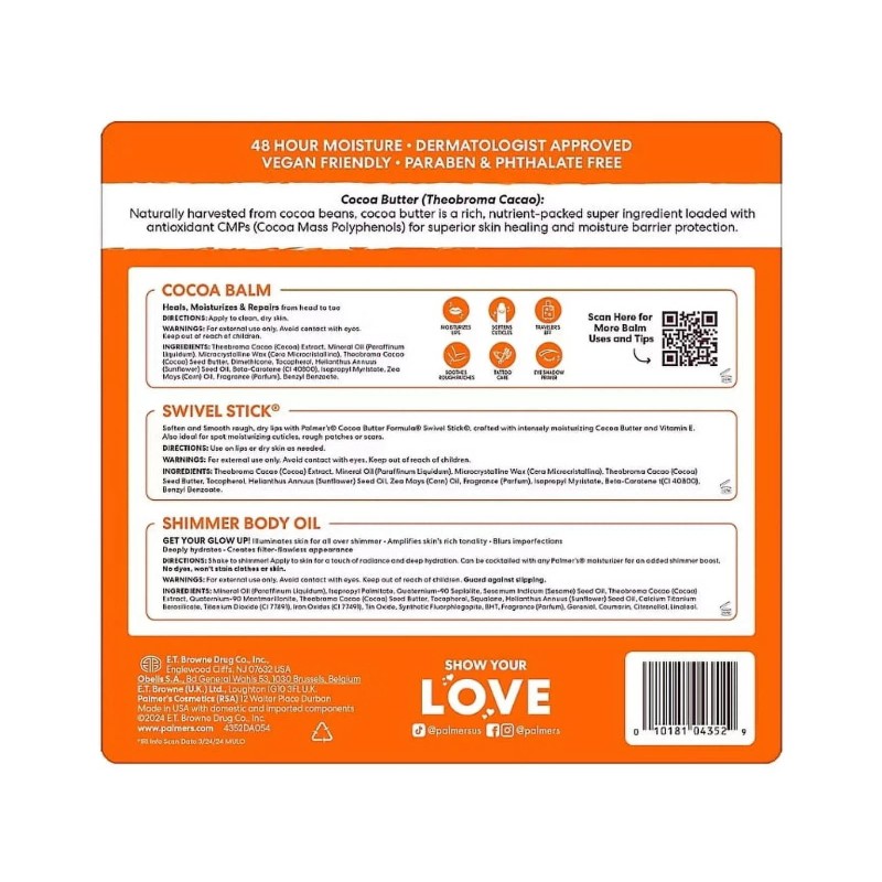 Palmer’s Palmer's Cocoa Butter Formula With Vitamin E Moisture &