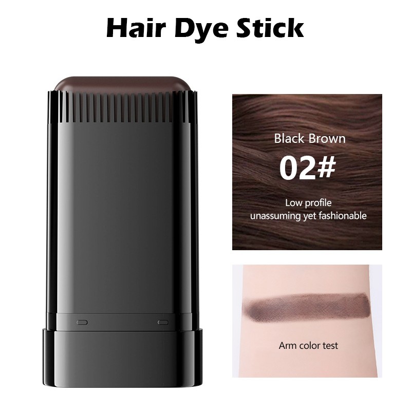 Waterproof Hair Dye Stick Sweat Proof Hair Dye Stick/Natural White