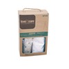Love N Care Dreamtime and Moonlight Fitted Sheets, White2 Count