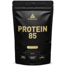 PEAK Protein 85-900 g Banana Flavour I 30 Servings I Powder I Multi-Component Protein I Protein Source: Soy Protein, Casein, Wheat Protein I Vitamin Additive
