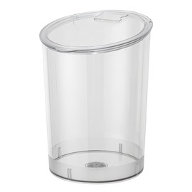 Restaurantware Met Lux 4 Gallon Food Storage Container, 1 Airtight Treat Box - With Scoop, Shatterproof, Clear Plastic Cereal Container With Hinged Lid, For Kitchen Or Pantry Organization