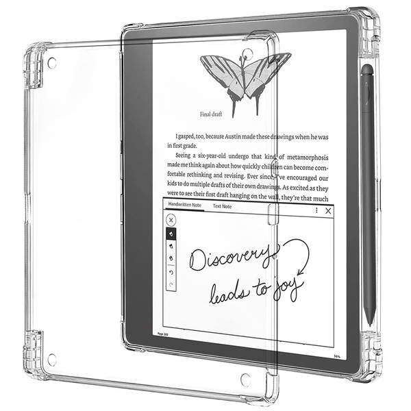 WALNEW Clear Case for 10.2 inch Kindle Scribe (2024/2022 Released),