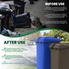 Gadgetzan 1 Pack Metal Double Claw Trash Can Lid Lock