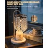 Candle Warmer Lamp with Timer Dimmer and 3 Bulbs, Candle