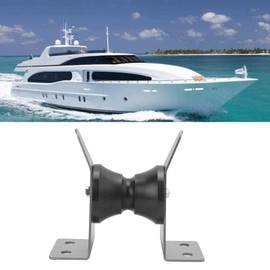 Anchor Bracket, Marine Anchor Bracket 316 Stainless Steel Dual Wheel Butterfly Type for Ship Yacht Fishing Boat Speedboat