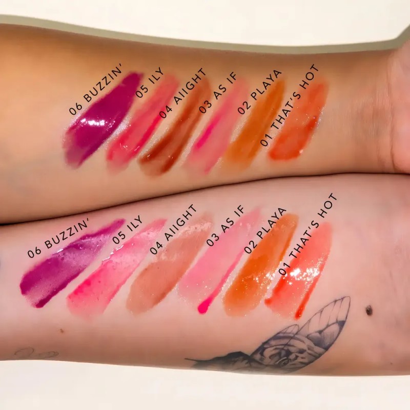 Lip Oil Italia Deluxe Phat Labios Hidratados 1 Pz Color