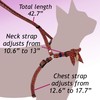 Zen Fish Charm Cat Harness & Leash Set (Red)