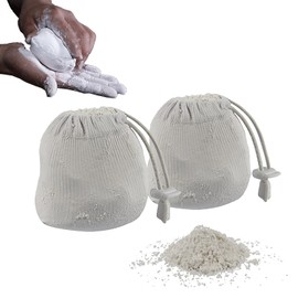 RUNTOP 2.4OZ Refillable Magnesium Carbonate Powder Gym Chalk Ball Bag Sock for Weightlifting Cross Fitness Training Gymnastics Rock Climbing Deadlifting Workout Bouldering Billiards Pole Dancing