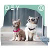 DEY - Premium Nylon Dog Collar, Reflective, Adjustable, for Small