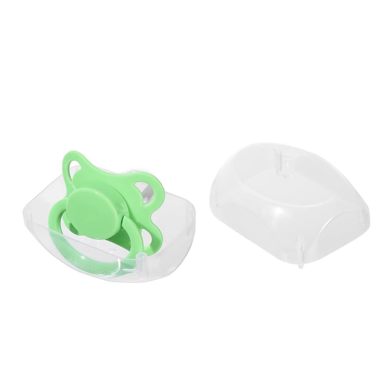 Landofgenie Adult Size Large Shield Pacifiers Moon Shaped Cutie Pacifier