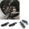 Auto-plaza Aluminium Alloy Non-Slip Bicycle Foot Pegs, Universal Fit, Rear,