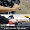 Alpha Rider 2PCS Universal 22MM Black Throttle Mounted Motorcycle Cruise