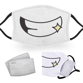 Shiny Smile - Reusable Adult Face Masks - 2 Filters Included
