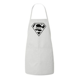 BeeGeeTees Super Nurse Amazing Nursing Gift Apron Coffee Motivated Awesome Nurse