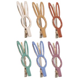 BIUDECO 6pcs Shaped Hair Clips for Girls Cute Cartoon Hair Barrettes for Parties Ceremonies and Daily Wear Eye-catching Accessories for Boy Girl Outfits